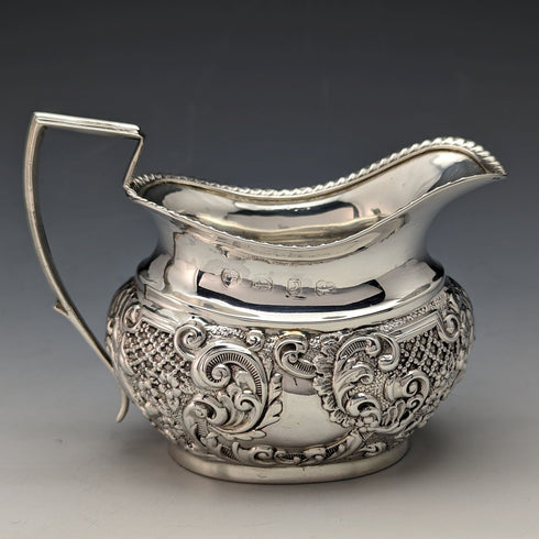 約 1898 年英國古董純銀奶油壺 100 克 Thomas Hayes